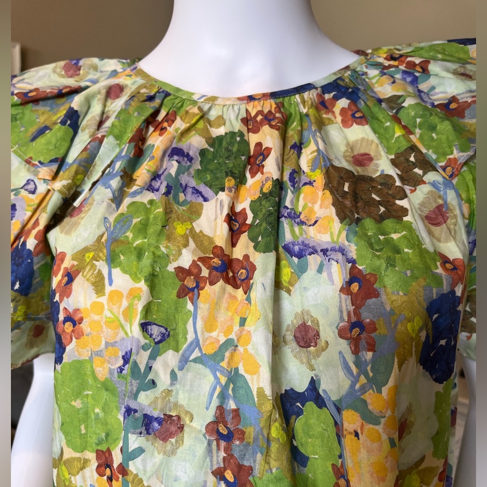 Entro Colorful Floral Blouse - Picture 2 of 10